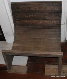 Second primitive wood holder