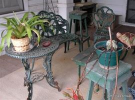 Metal outdoor set 