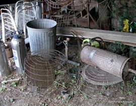 Pickers delight under the house...