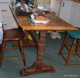 Fabulous Primitive Kitchen table, 