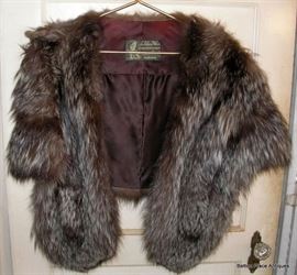 Fur Shawl made in Habana Cuba