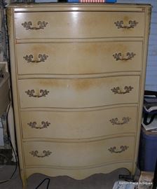 Provincial chest drawers from Bassett Furniture