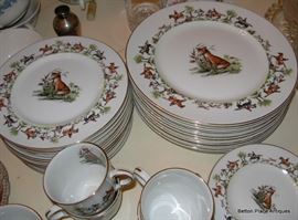 Maddock Tally Ho Pattern Hunt dinnerware