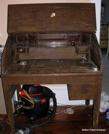 Old Primitive Desk....inside of