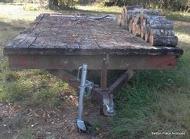 front view of trailer