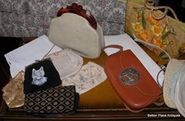 Vintage beaded purses and more