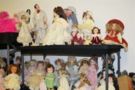 Colelctor Dolls, Ideal and others, Clark Cable Doll