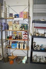 Fossil Watches, Toy wood airplane, License plate bird houses