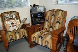 Wood and Upholstered Chairs