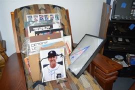 Al Kaline, and other sport or paper items