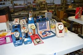 Mickey Mouse, Lorus, Fossil and other Watches