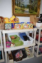 Bear Watches, Books, Paper Items, Small Toys still in original wrappers