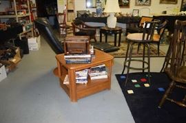 Furniture, Books, Vintage Radio