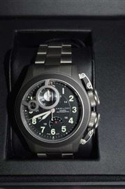 Hamilton Watch Black Face