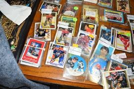 Hockey and Baseball cards