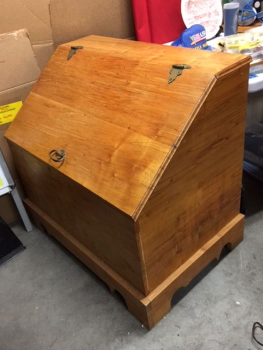 Solid Curly Maple Hope chest 