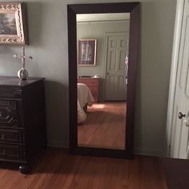 French Antiques and New 6ft Italian Mirror
