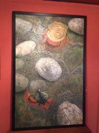 David V Hansford original painting w/paperwork