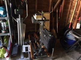 Nordic Track and Elliptical Trainer w/heart monitor