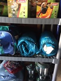 Camping and Coleman and lots of it!