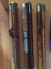 Beautiful Fly Rods come w/Canvas covers