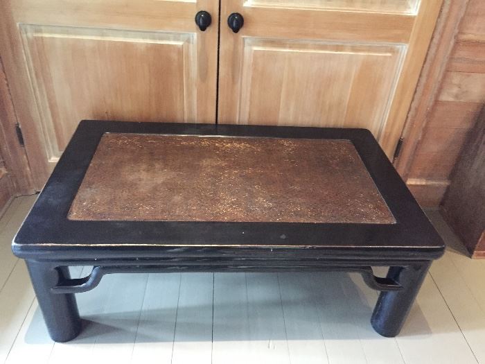 Fabulous Asian influence coffee table 50"l x 31"w x 18"h.  $360