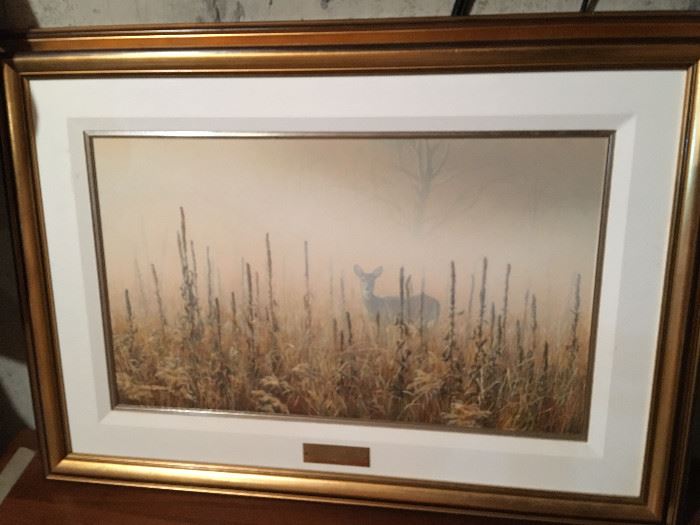 Marc Barrie (Canadian 20th Century)  Golden Morning  Acrylic (Mixed Media) 16.75" x 27.75"  AV $300-$400