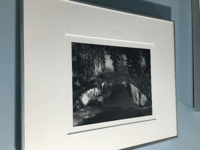 Ansel Adams (American 1902-1984)  Attributed to Alan Ross  Yosemite (Special Edition)  Silver Gelatin Print 6.75" x 9.5"  AV $600-$800