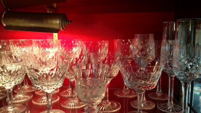Crystal Waterford Wine Glasses
