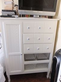 Nice white chest for bedroom or anywhere else in the house where you need storage
