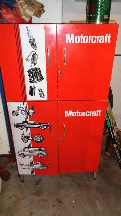 Cool MotorCraft Cabinet from Old Service Station