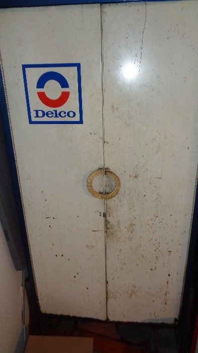 AC Delco Cabinet from Old Service Station