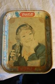 Vintage Coke tin tray