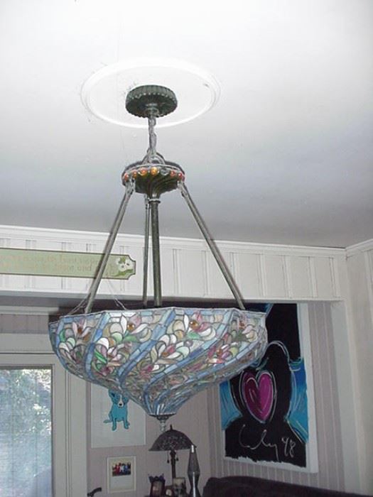 Tiffany style chandelier