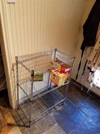 Racks for kitchen or garage storage