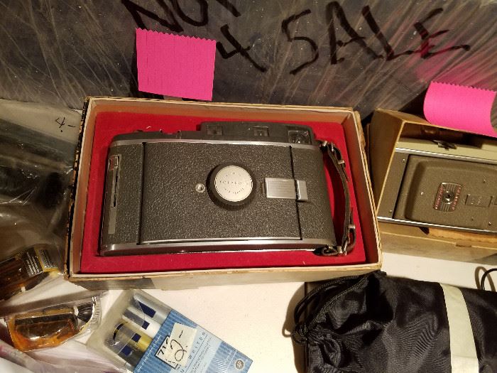 Polaroid camera (two separate types)