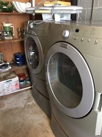 Kitchen aid washer and dryer