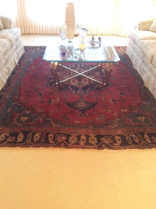 Assorted Persian area rugs
