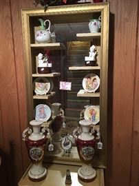 Shadow Box w/Small Stand & Chair