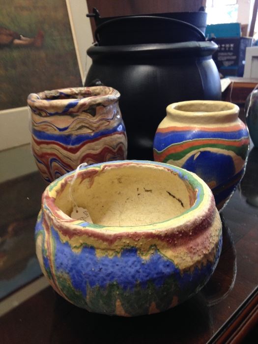 Arkansas Pottery - wonderful colors
