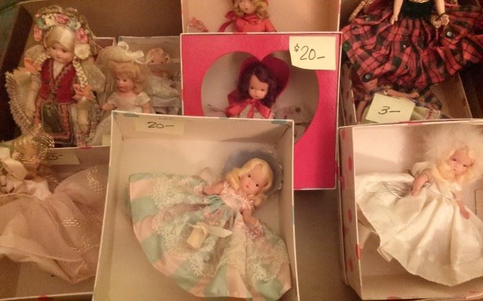 Nancy Ann Storybook dolls 