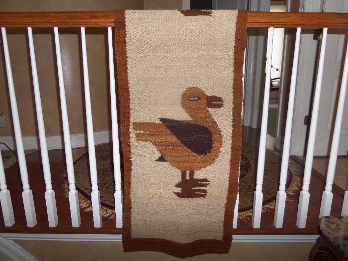WOVEN WALL HANGING OR RUNNER