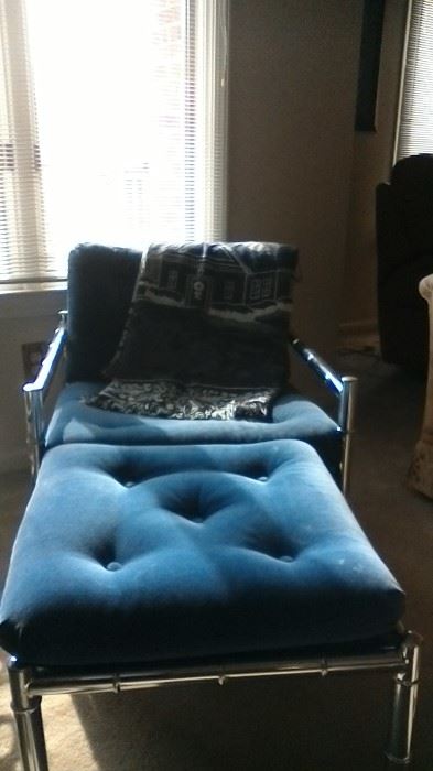 MCM chair and ottoman - we have two