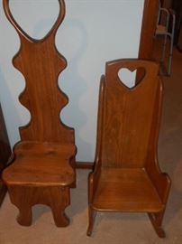 Decorative Wooden Chairs 