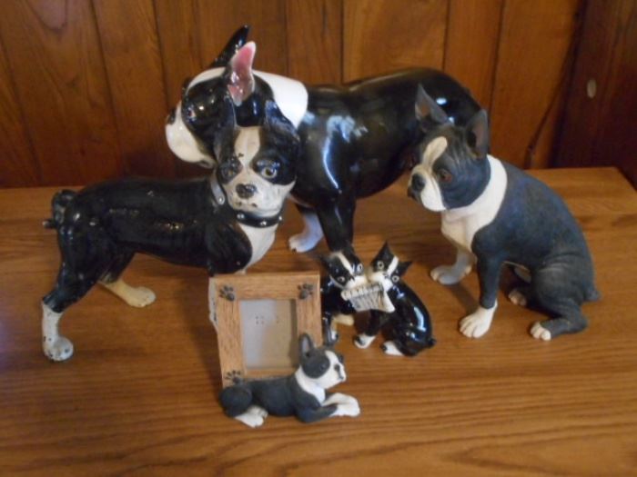 Boston Terrier figurines