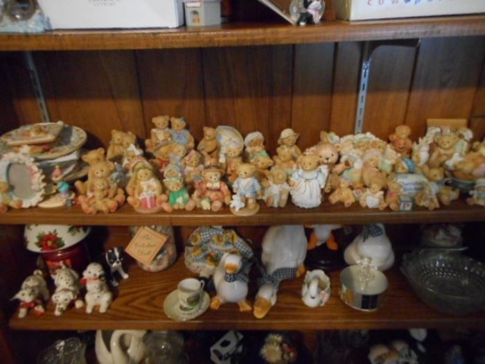 Cherished Teddies Collection and other figurines