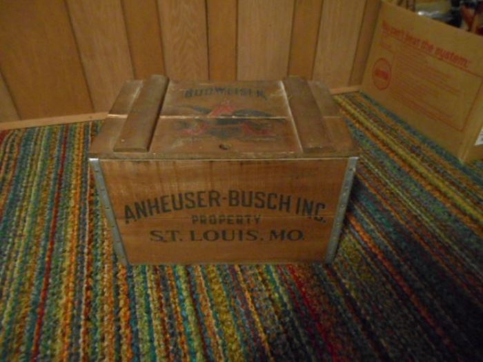 Vintage ANHEUSER BUSCH box