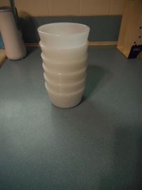 Glasbake custard cups 