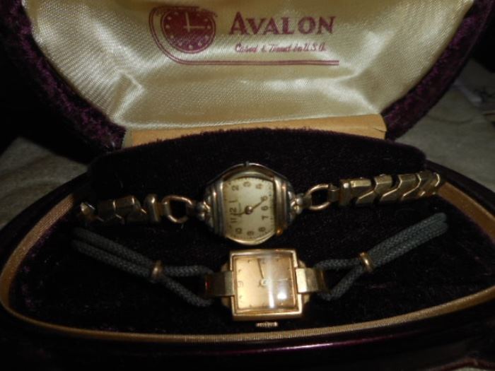 Avalon and Felca vintage watches 