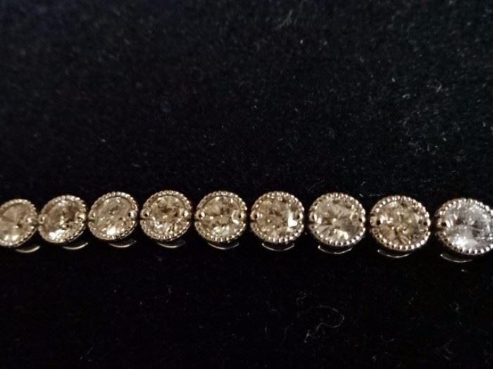 Elegant Diamond Tennis Bracelet